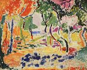 Henri Matisse Landscape oil painting on canvas